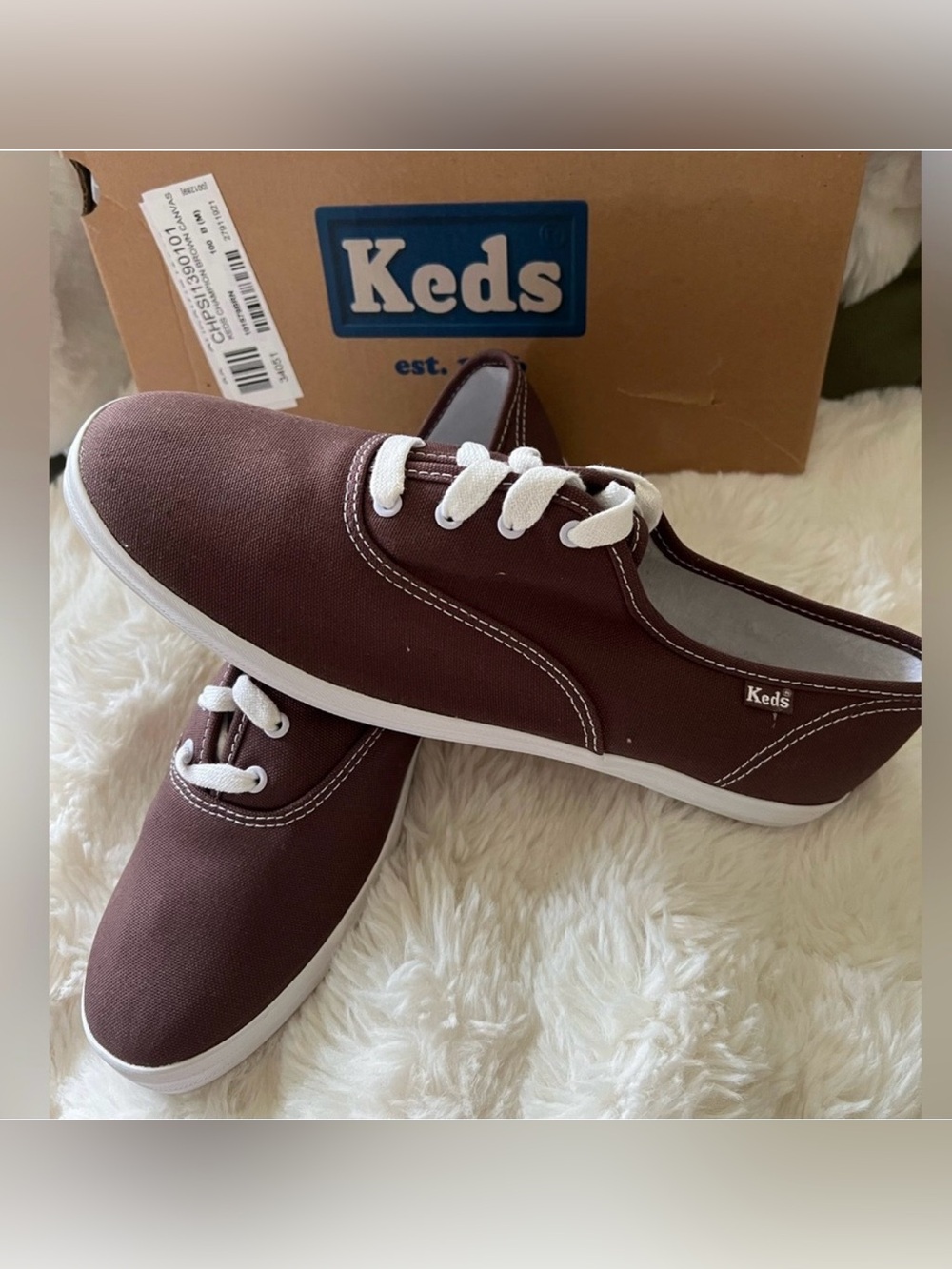 Keds Champion Brown Canvas Sneakers | NEW w/ Box